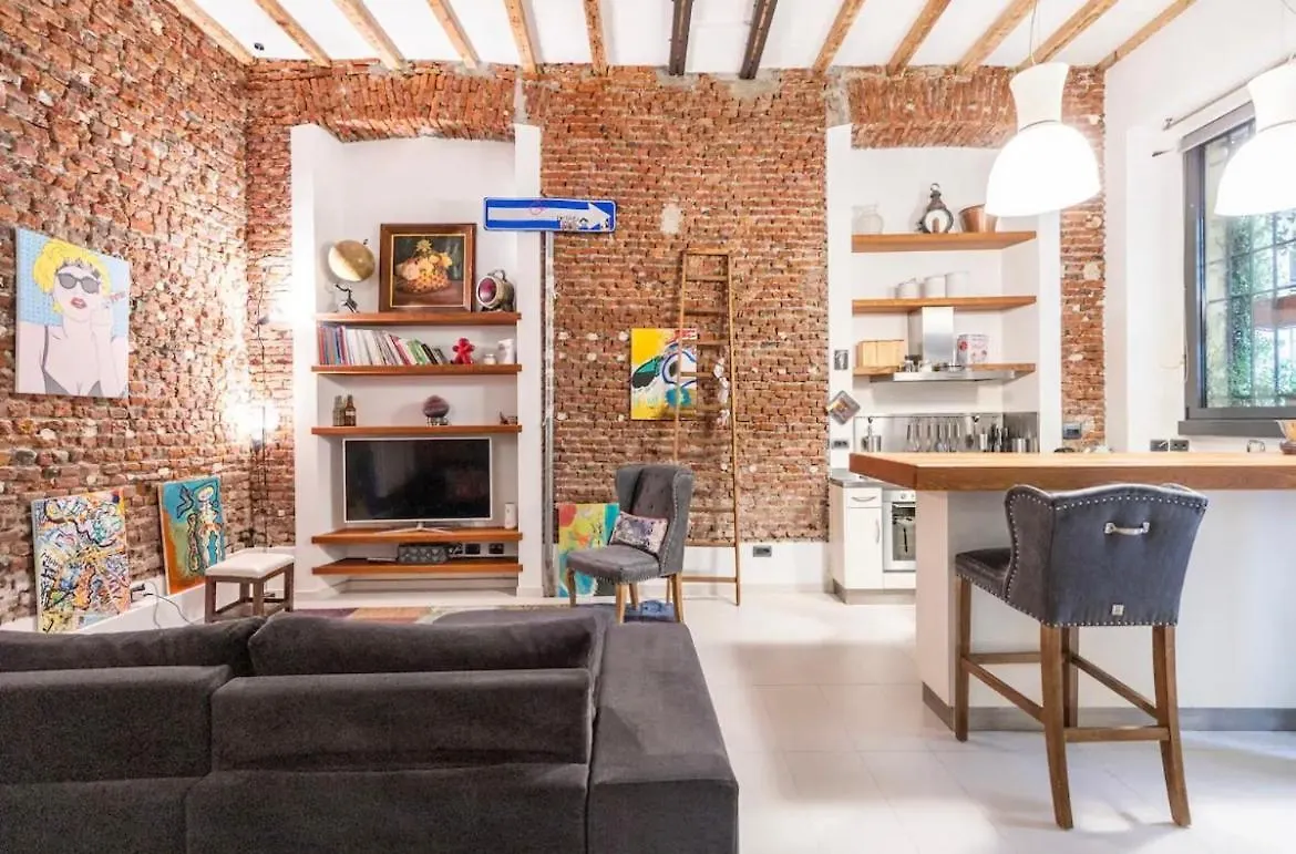Loft Di Design Nel Cuore Di Milano איטליה