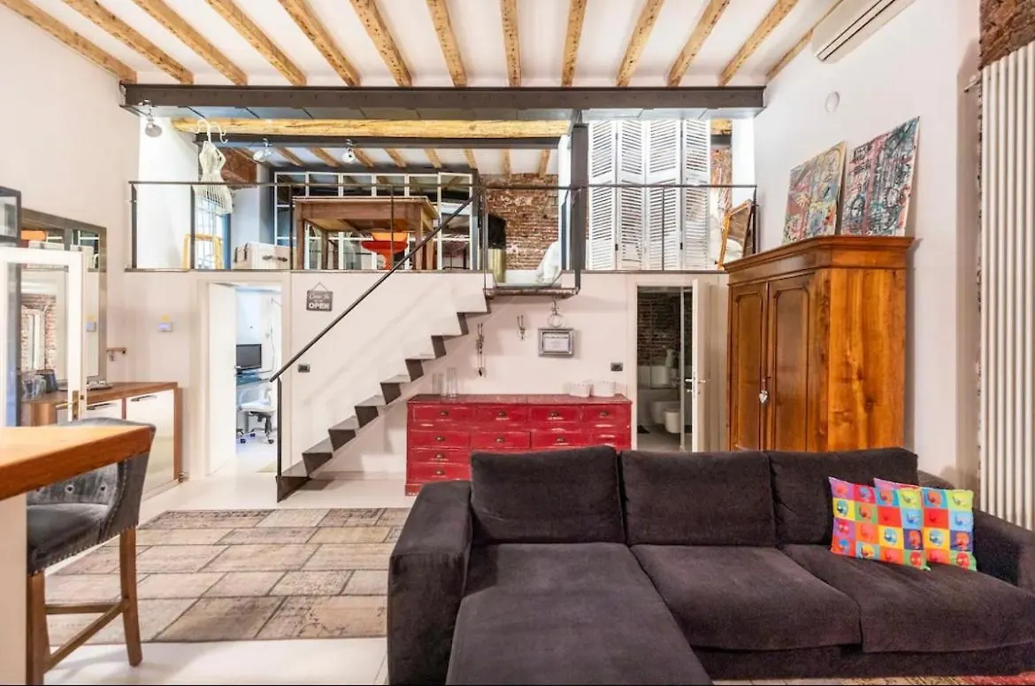 Loft Di Design Nel Cuore Di Milano מילאנו